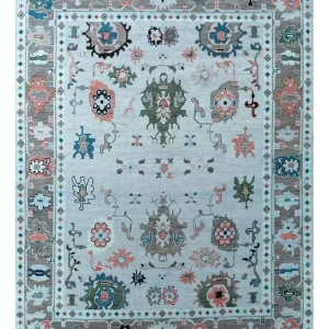 Ullteppe - 360 x 270 cm - lyseblå
