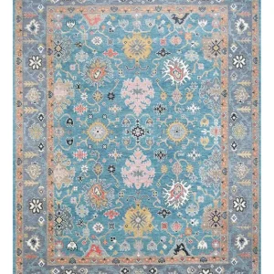Ullteppe - 360 x 270 cm - turkis