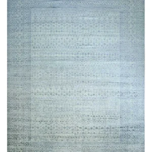 Ullteppe - 435 x 360 cm - lyseblå