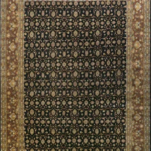 Ullteppe - 450 x 360 cm - blå
