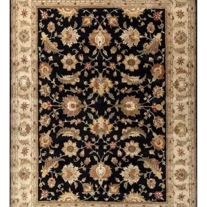 Ullteppe - 450 x 360 cm - svart