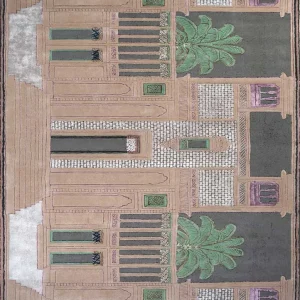 Ullteppe - 500 x 205 cm - oransje