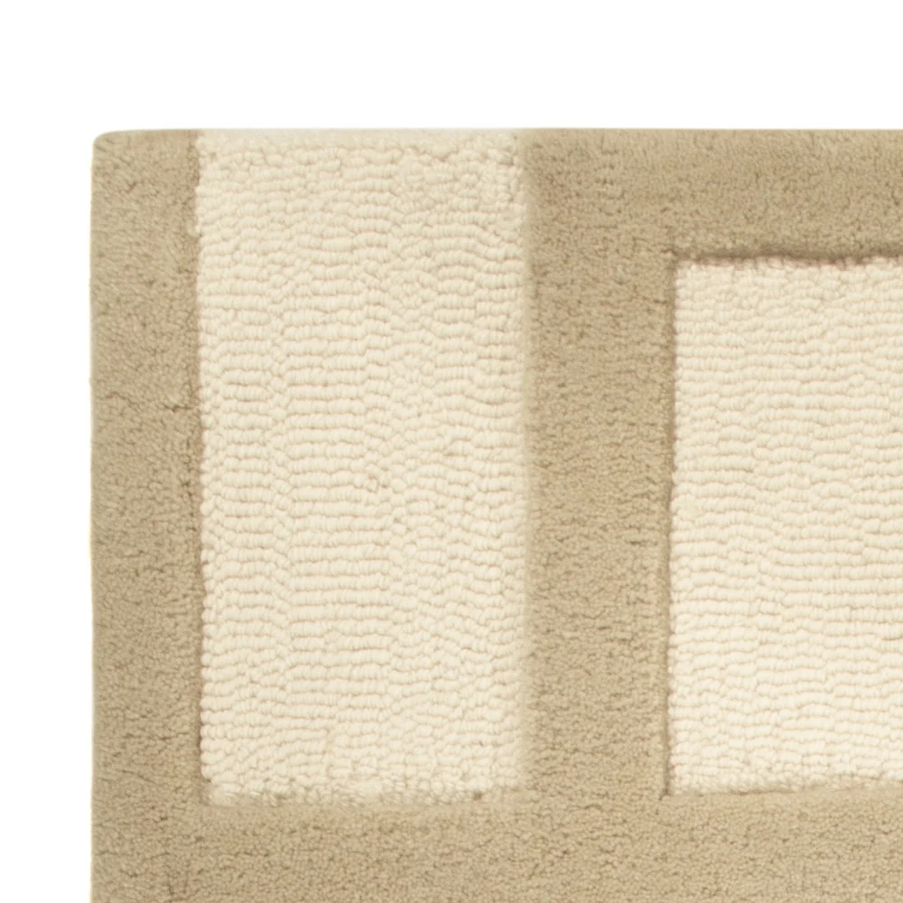 Ullteppe - 90 x 60 cm - beige