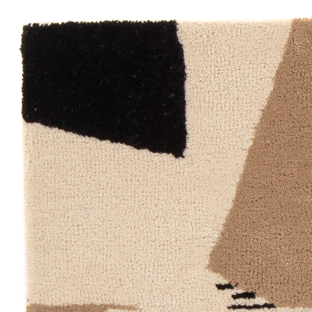 Ullteppe - 90 x 60 cm - beige