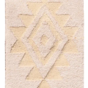 Ullteppe - 90 x 60 cm - beige