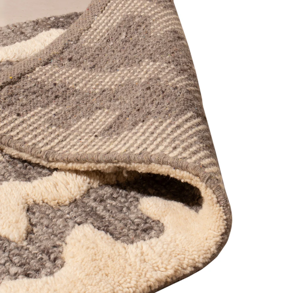 Ullteppe - 90 x 60 cm - beige