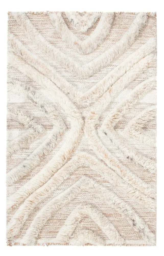 Ullteppe - 90 x 60 cm - beige
