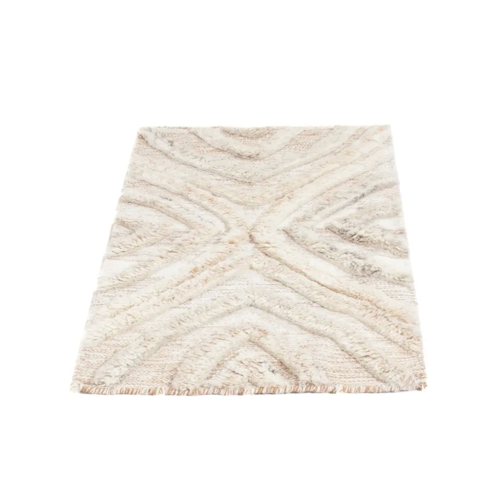Ullteppe - 90 x 60 cm - beige