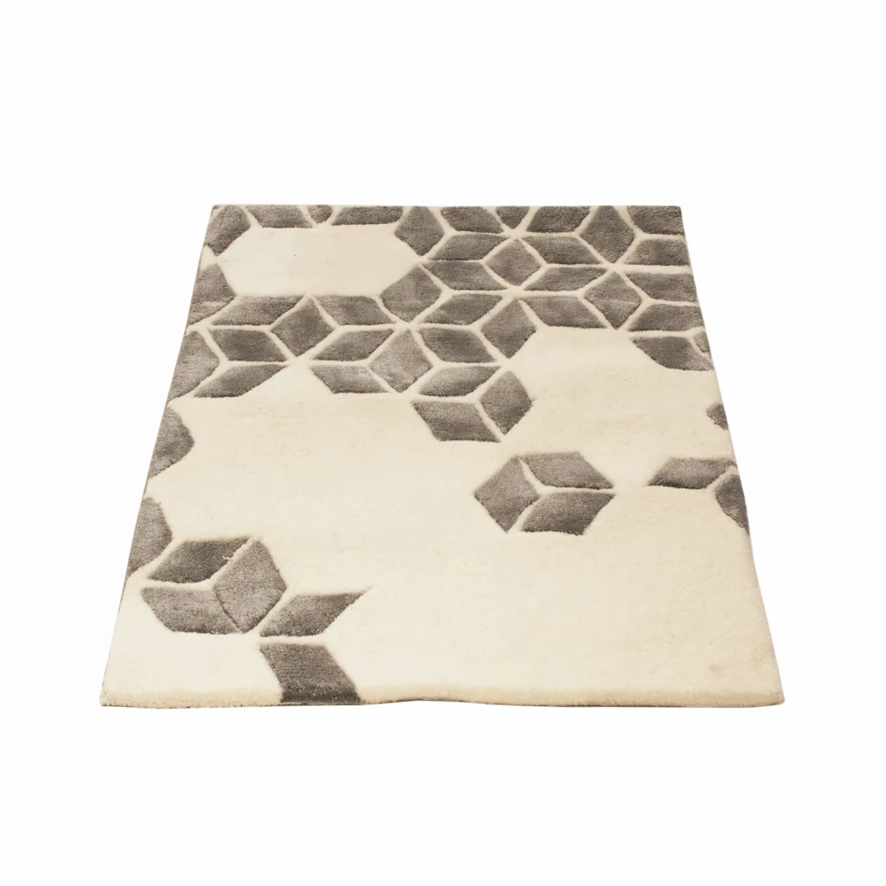 Ullteppe - 90 x 60 cm - beige