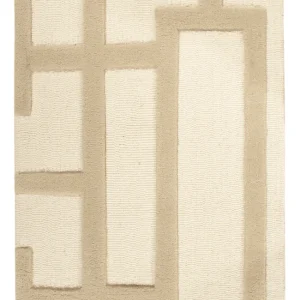 Ullteppe - 90 x 60 cm - beige
