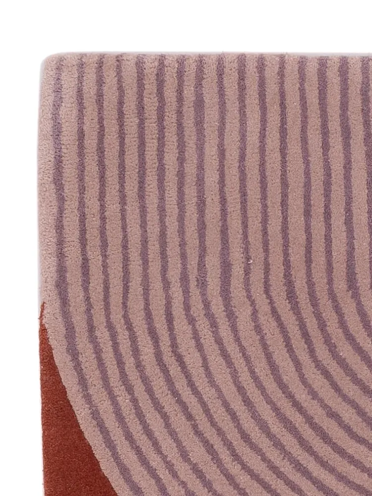 Ullteppe - 90 x 60 cm - karamell
