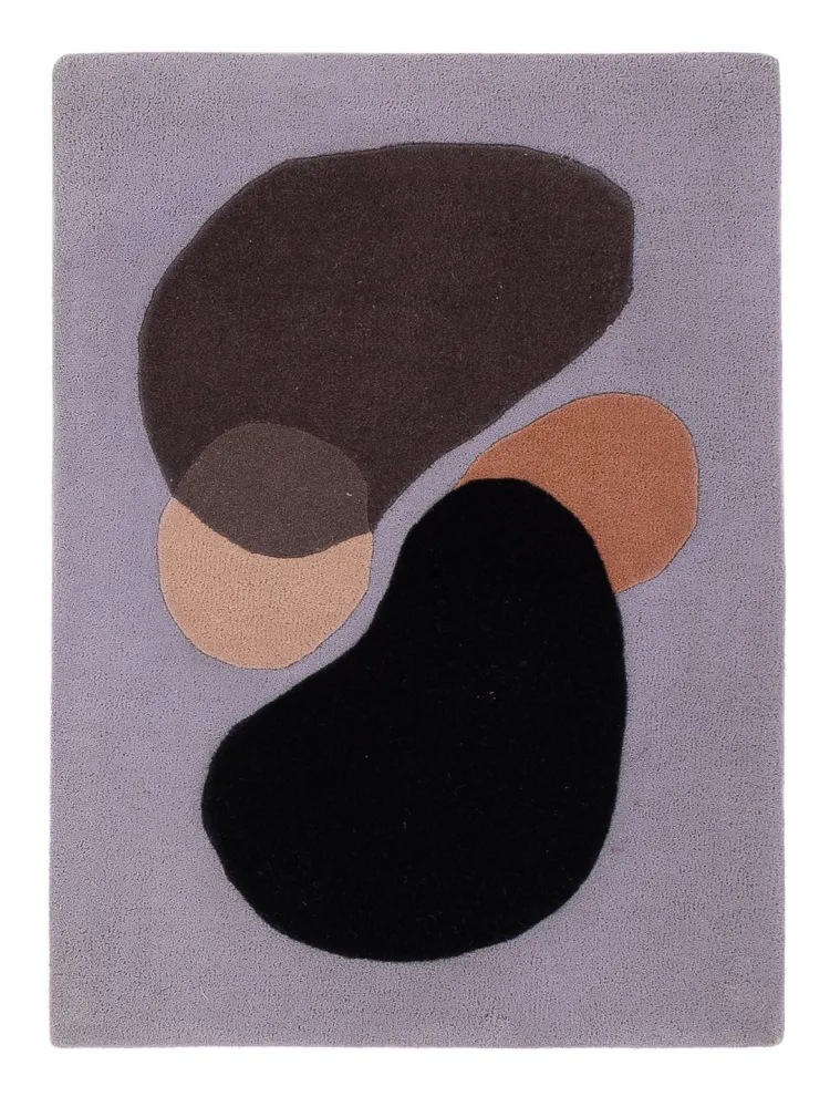 Ullteppe - 90 x 60 cm - karamell
