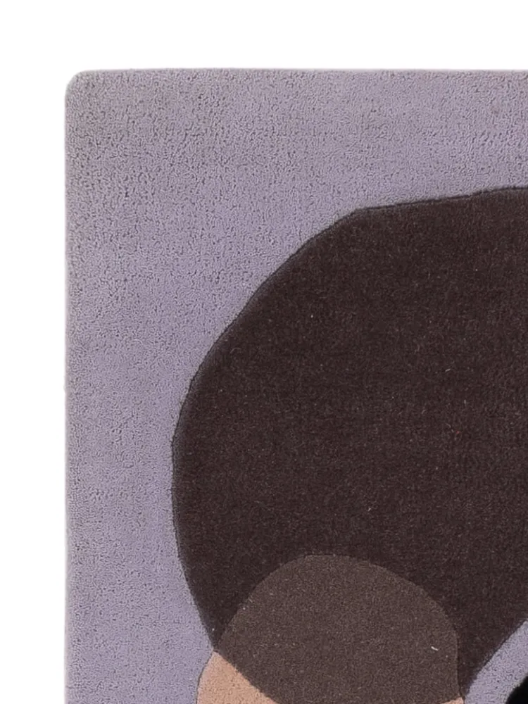 Ullteppe - 90 x 60 cm - karamell