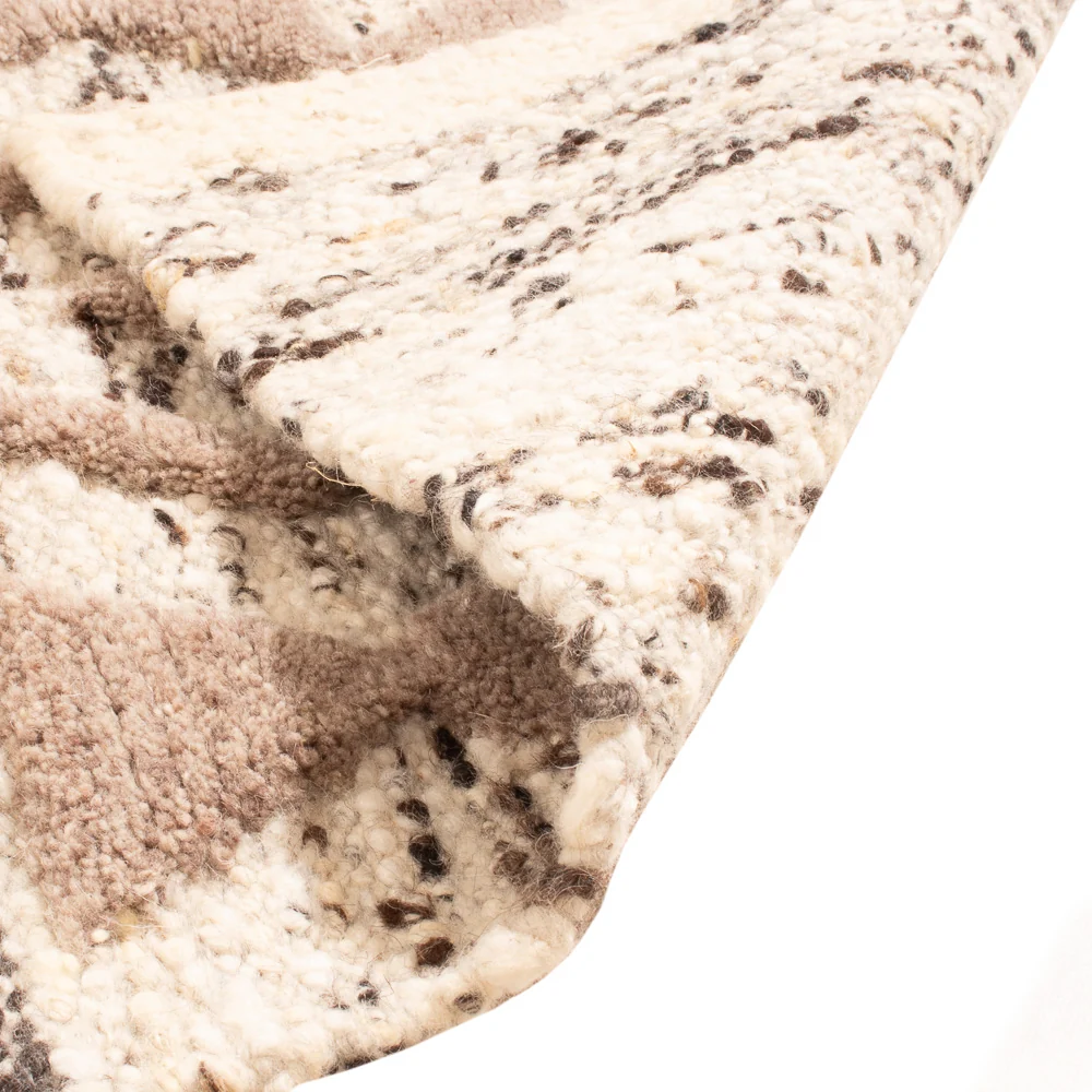 Ullteppe - 90 x 60 cm - lys beige
