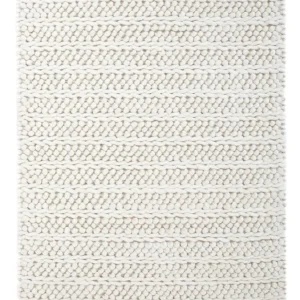 Ullteppe - 95 x 63 cm - lysegrå