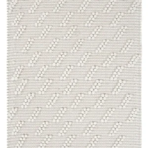 Ullteppe - 95 x 63 cm - lysegrå