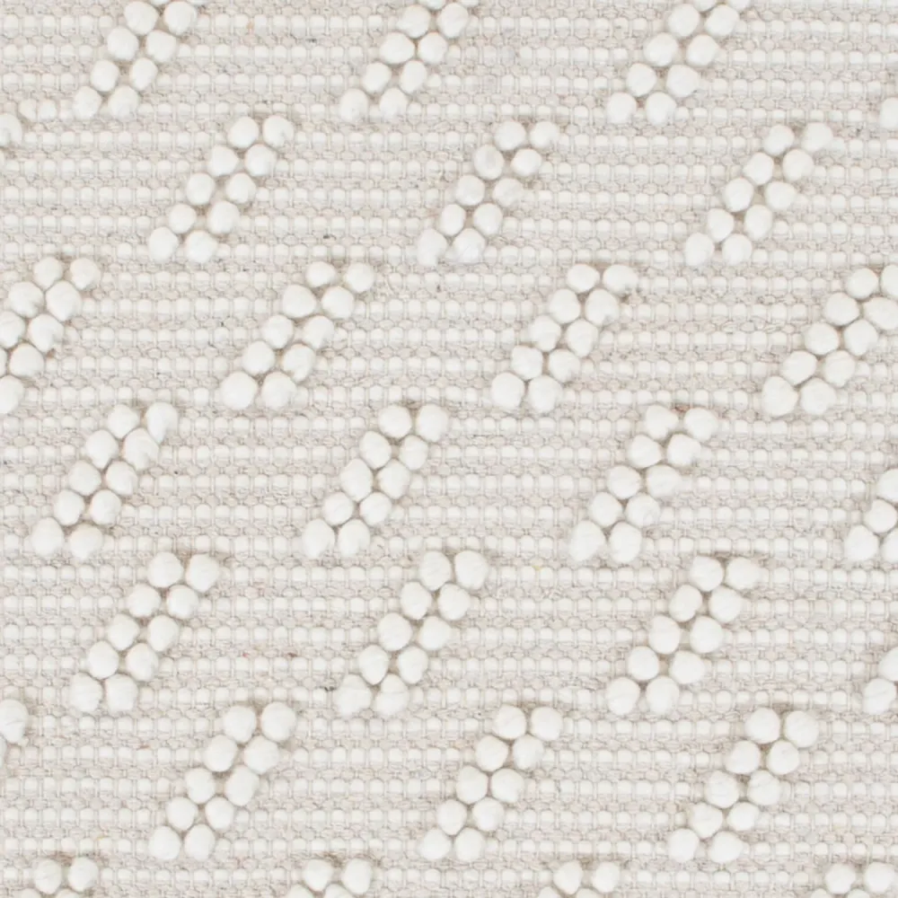 Ullteppe - 95 x 63 cm - lysegrå