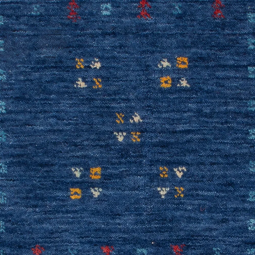 Ullteppe - 90 x 60 cm - mørkeblå