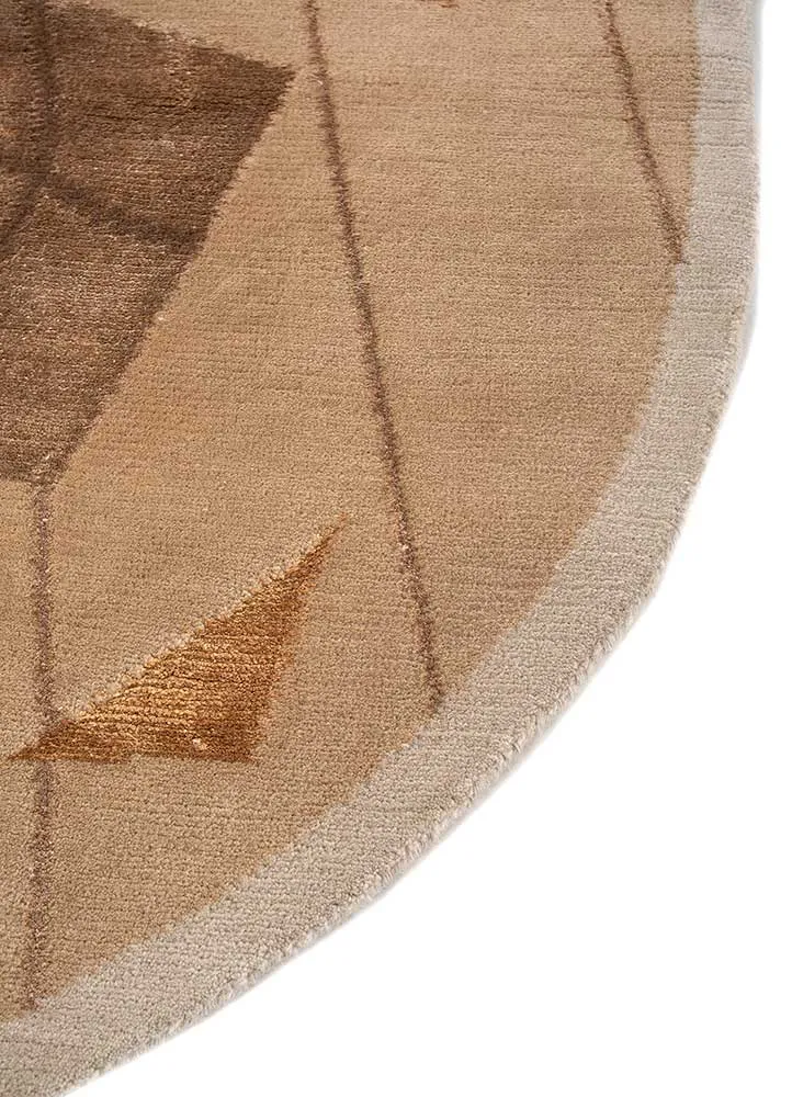 Ullteppe oval - 240 x 150 cm - beige