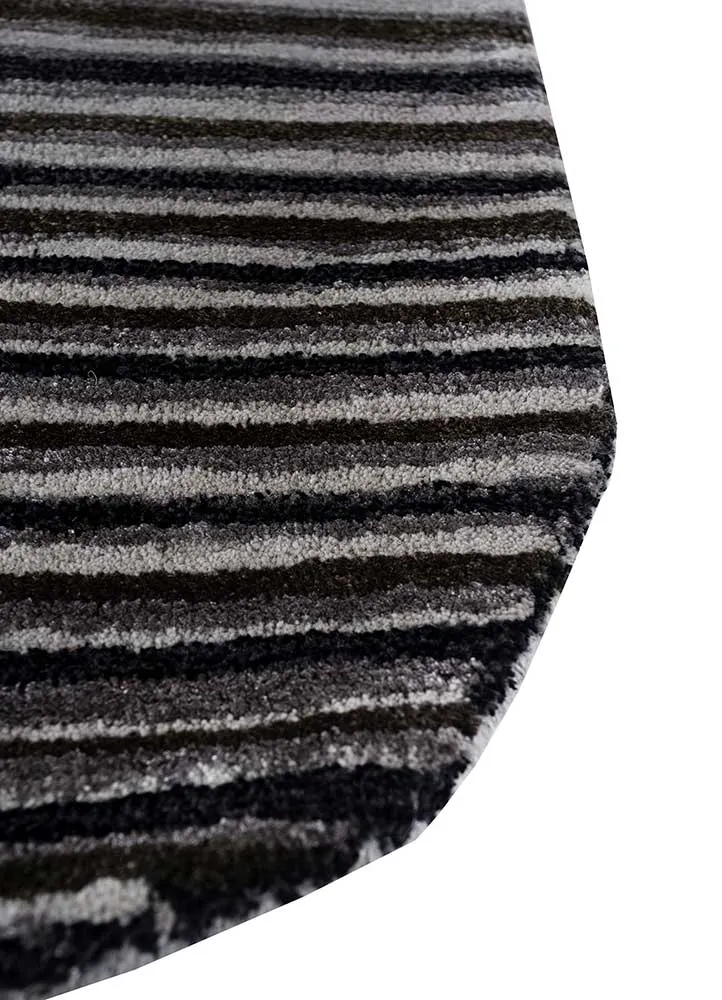Ullteppe spesiell form - 152 x 55 cm - antrasitt