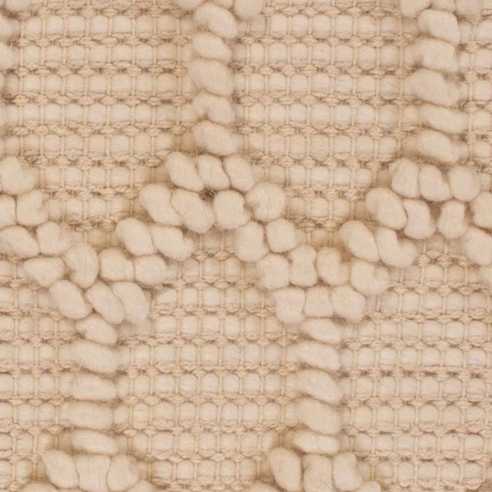 Ullteppe square - 48 x 42 cm - beige