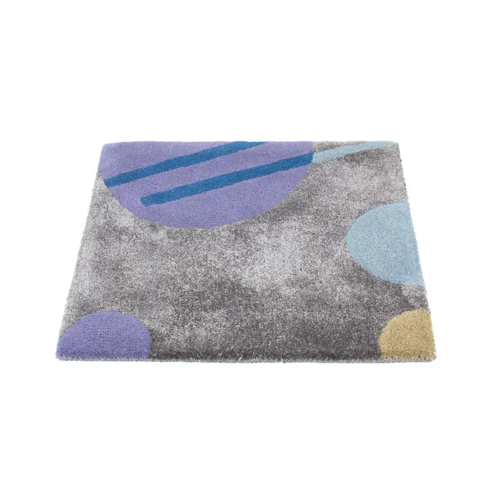 Ullteppe square - 63 x 62 cm - flerfarget