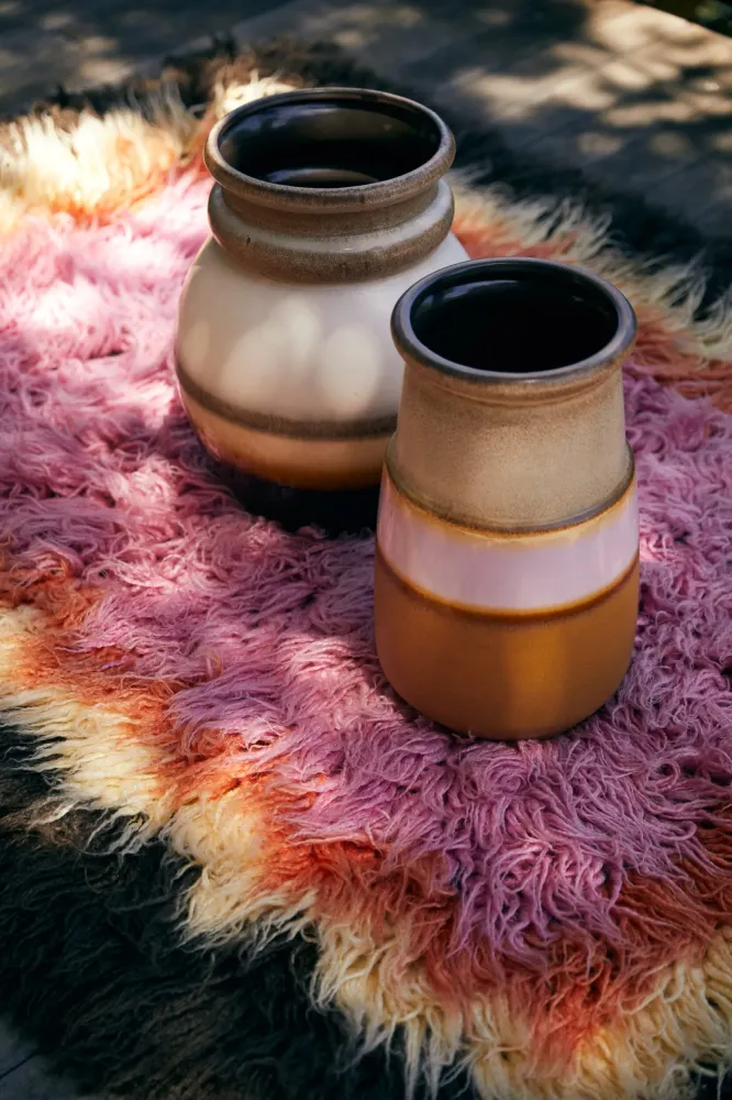 Vase Grand Floor Caramel H:43,5