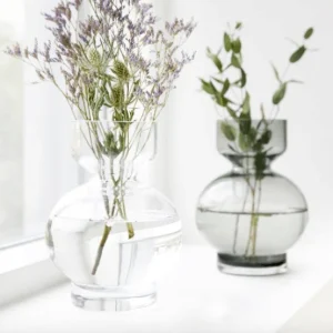 Vase i klart glass - Lowa