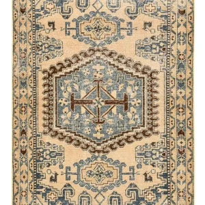 Vintage Carpet - 160 x 103 cm - flerfarget
