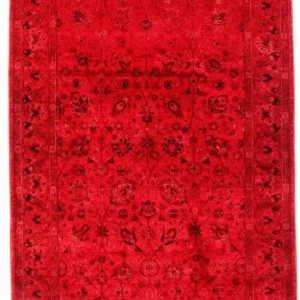 Vintage Carpet - 180 x 124 cm - rød