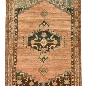 Vintage Carpet - 186 x 126 cm - lys rød