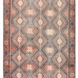Vintage Carpet - 198 x 124 cm - flerfarget