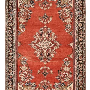 Vintage Carpet - 242 x 157 cm - rød