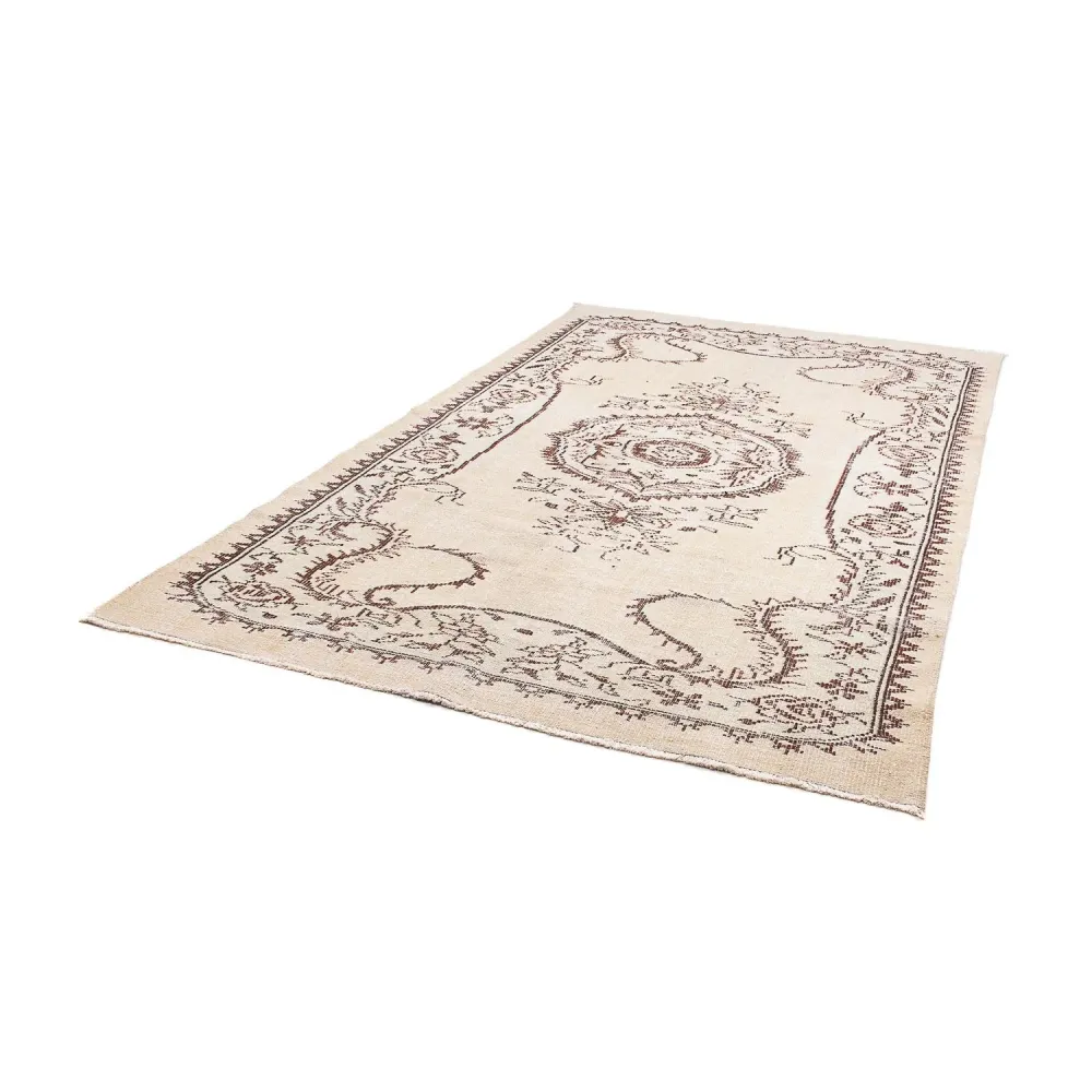 Vintage Carpet - 267 x 178 cm - lys beige