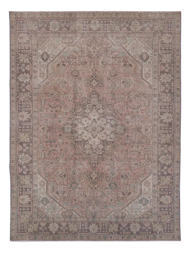 Vintage Carpet - 278 x 194 cm - karamell