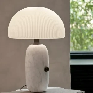 Vipp591 Sculpture bordlampe, liten, hvit