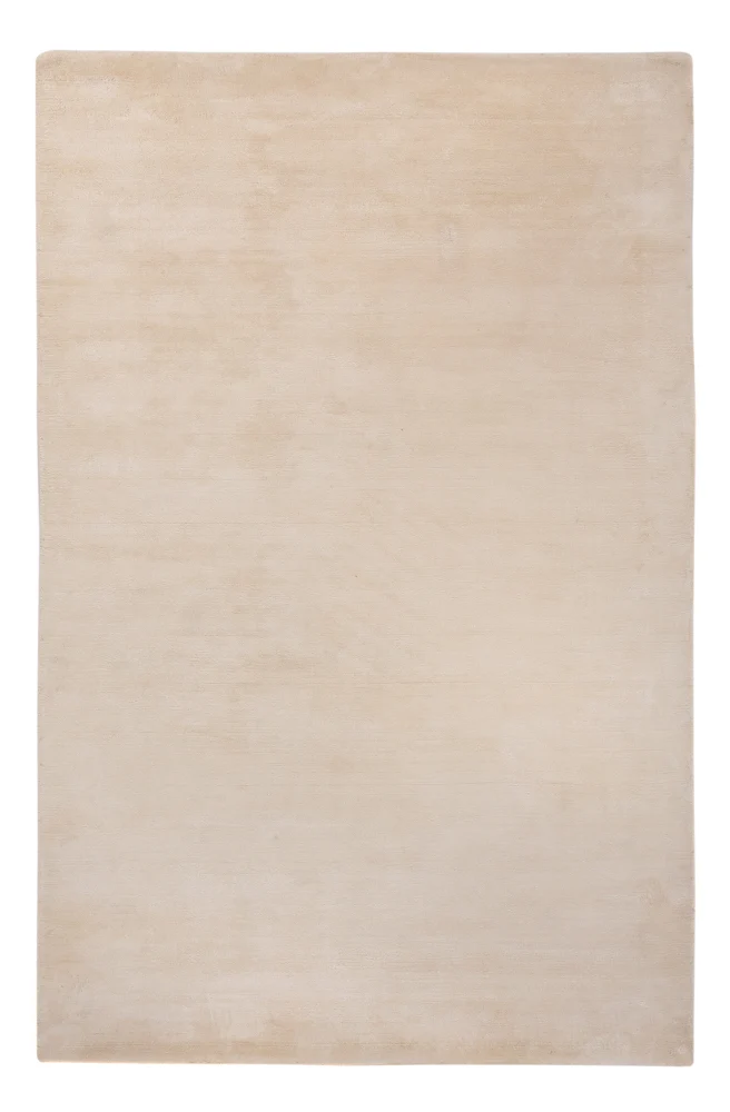 Viskose teppe - 238 x 150 cm - krem