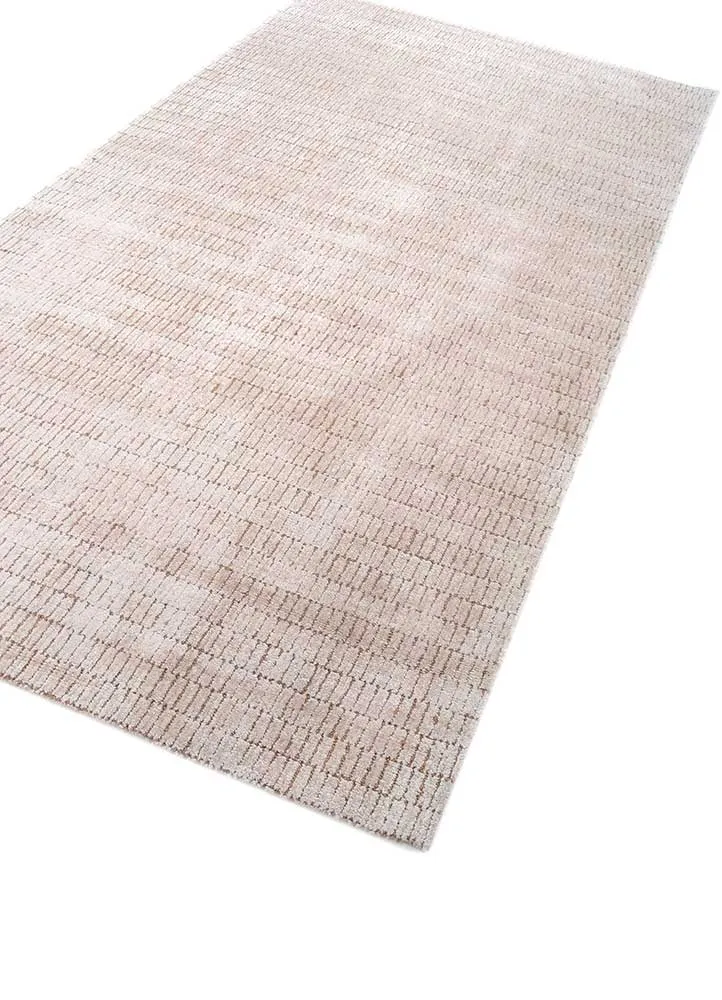 Viskose teppe - 240 x 150 cm - krem