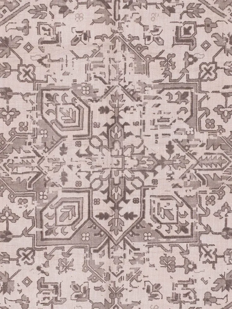 Viskose teppe - 300 x 230 cm - karamell