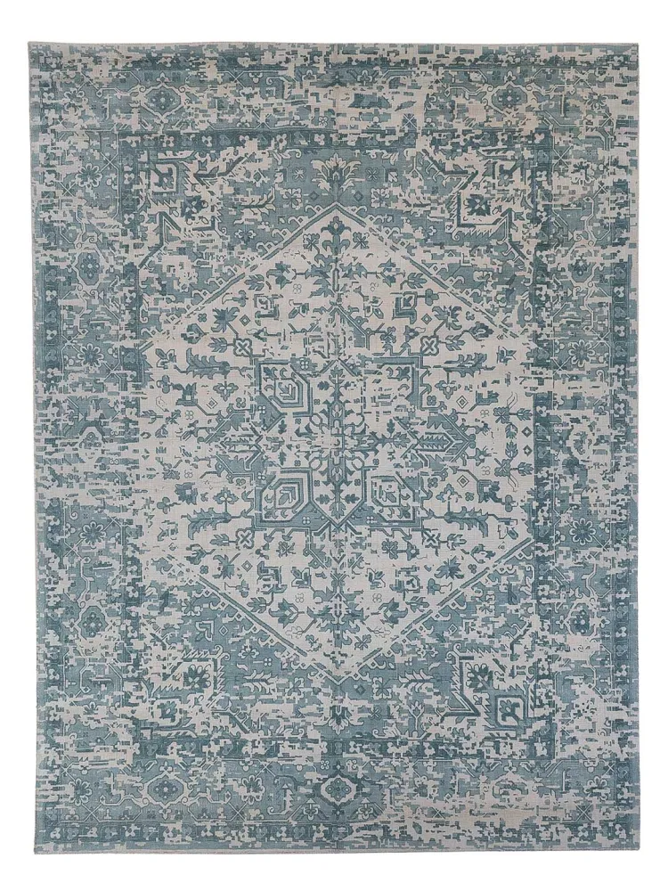 Viskose teppe - 300 x 230 cm - karamell