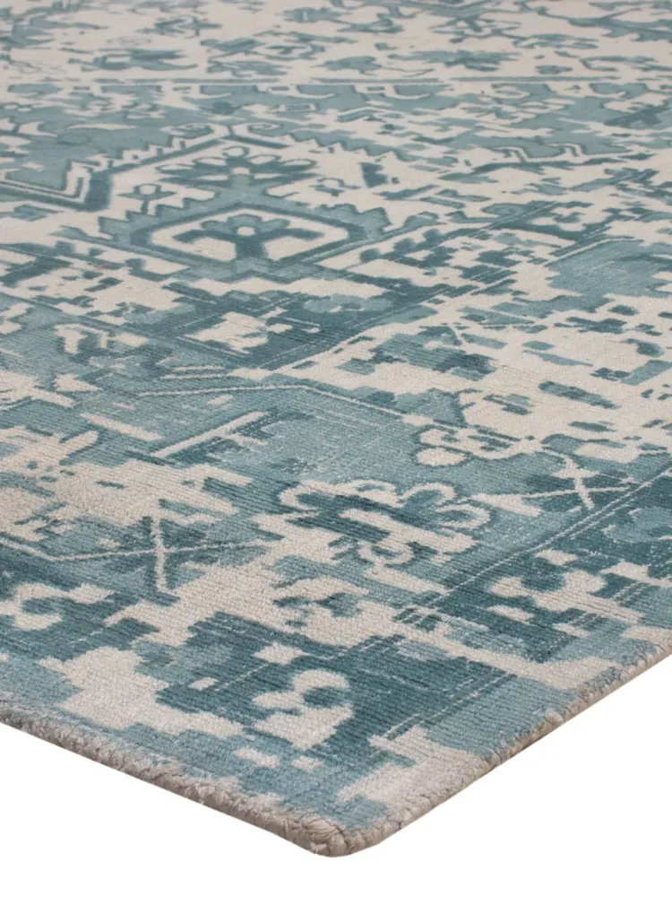 Viskose teppe - 300 x 230 cm - karamell