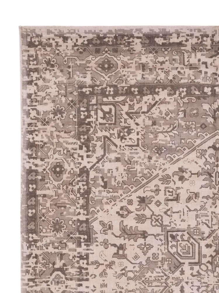 Viskose teppe - 300 x 230 cm - karamell
