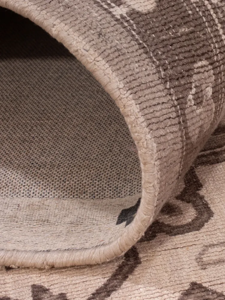 Viskose teppe - 300 x 230 cm - karamell