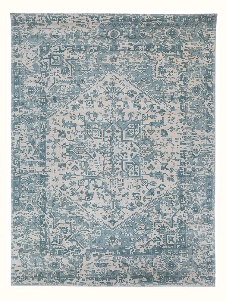 Viskose teppe - 300 x 230 cm - karamell