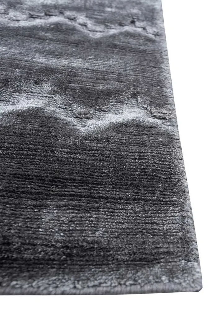 Viskose teppe - 300 x 240 cm - blå