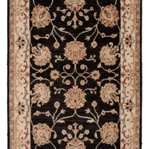 Ziegler Teppe - 120 x 80 cm - svart