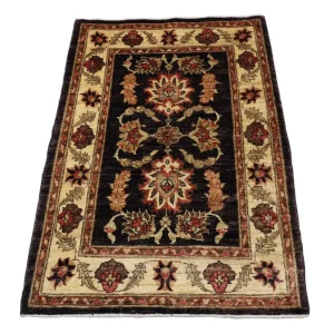 Ziegler Teppe - 125 x 89 cm - mørk brun