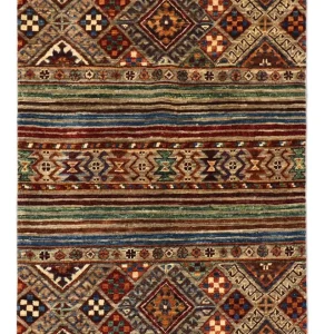 Ziegler Teppe - 126 x 82 cm - mørk rød