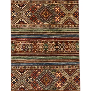 Ziegler Teppe - 126 x 82 cm - mørk rød