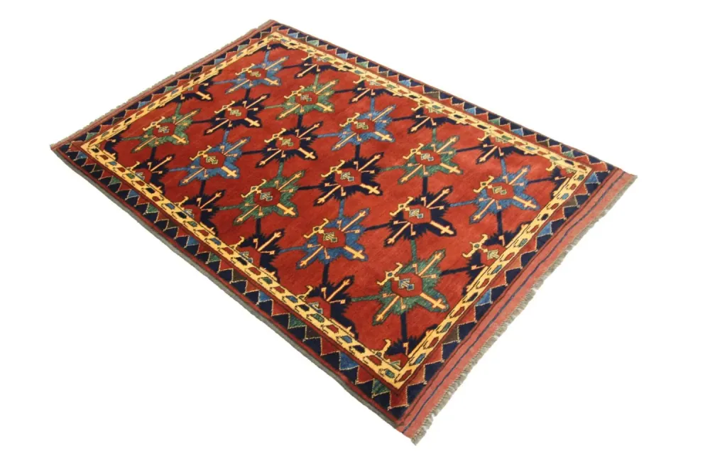 Ziegler Teppe - 146 x 105 cm - rød
